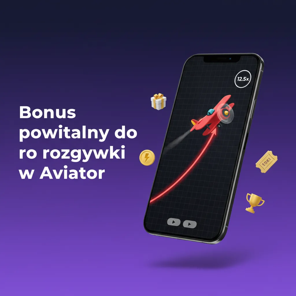 Baner Aviatora: bonus powitalny 200% do 1200 PLN dla nowych graczy; min. depozyt 50 PLN.