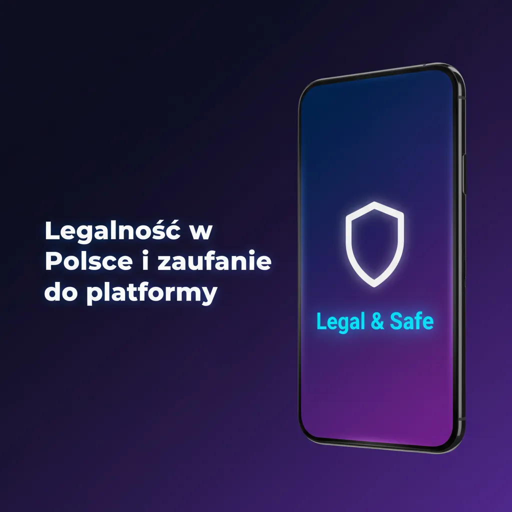 Infografika: licencja Curacao, zezwolenia MF w Polsce, odpowiedzialna gra, szyfrowanie, KYC/AML i weryfikacja wieku